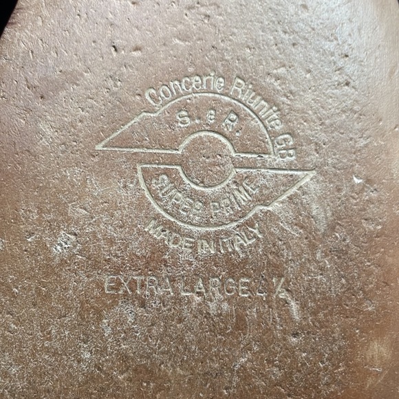 To Boot New York by Adam Derrick Brown Leather Lace Up Shoes Size 9 1/2 GUC - Picture 8 of 9